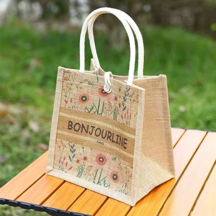Personalised Jute Shopping Bags high quality